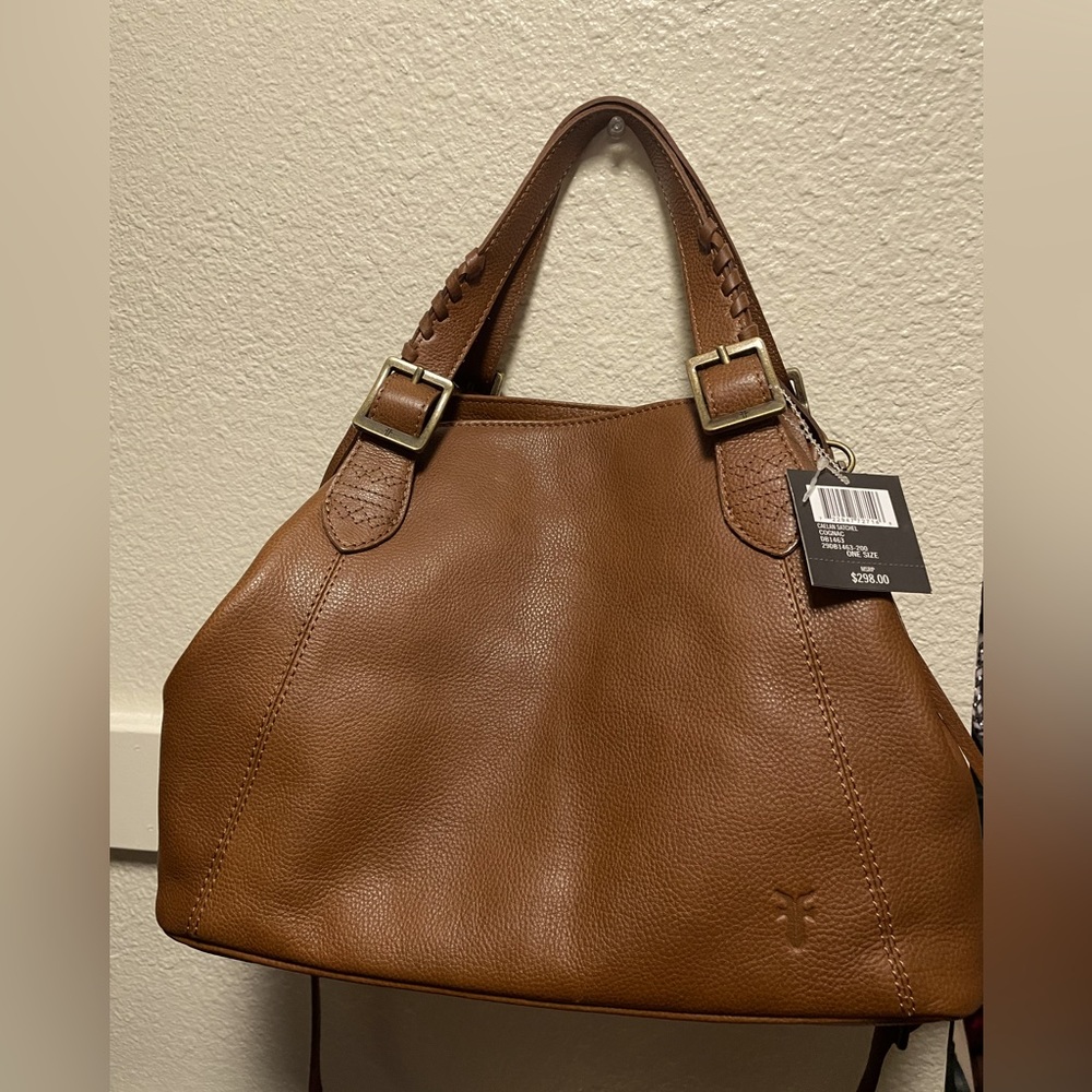 Satchel Cognac Color